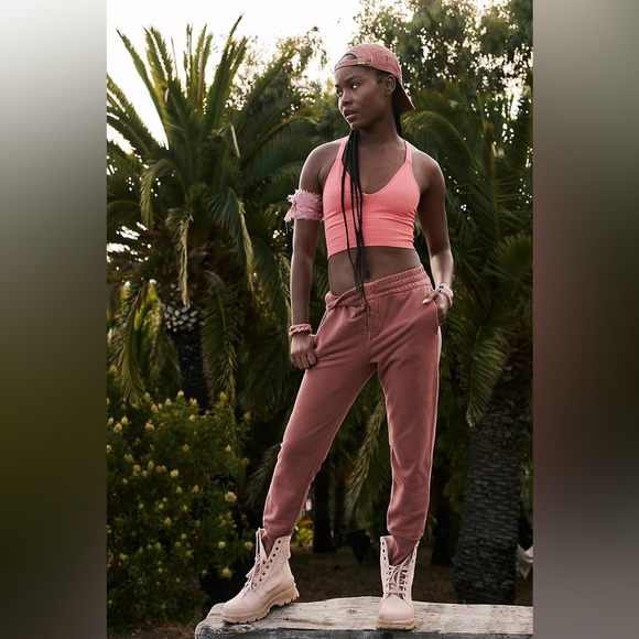 NEW Free People Core Four Joggers In Coconut Shell - Picture 14 of 14